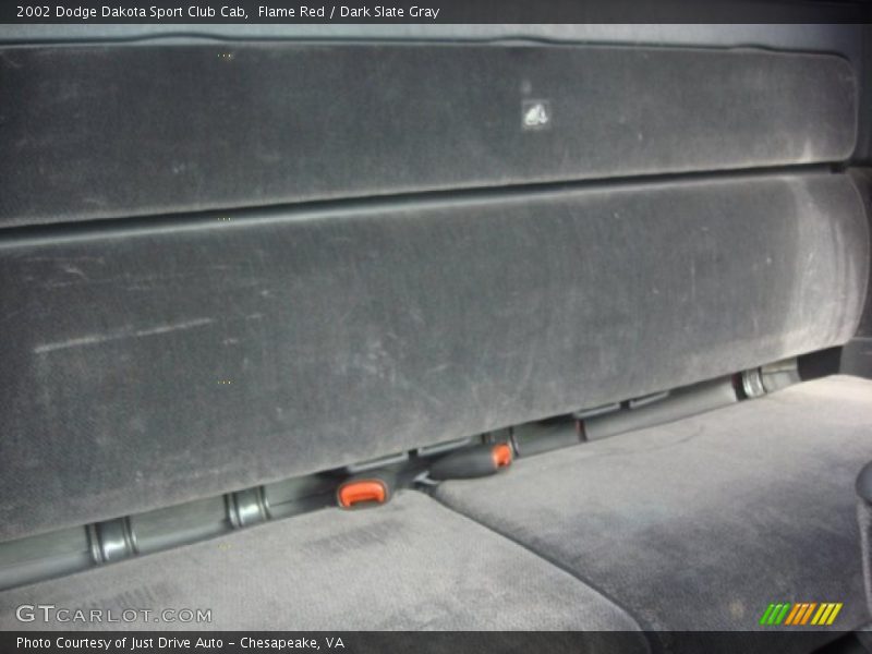 Flame Red / Dark Slate Gray 2002 Dodge Dakota Sport Club Cab