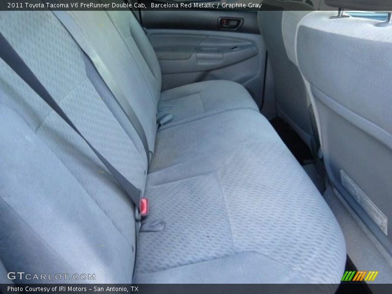 Barcelona Red Metallic / Graphite Gray 2011 Toyota Tacoma V6 PreRunner Double Cab