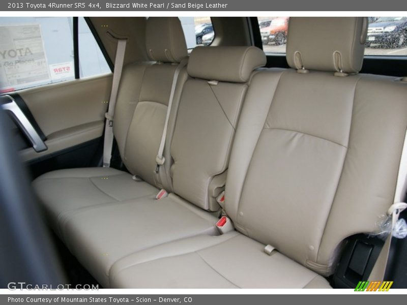 Blizzard White Pearl / Sand Beige Leather 2013 Toyota 4Runner SR5 4x4