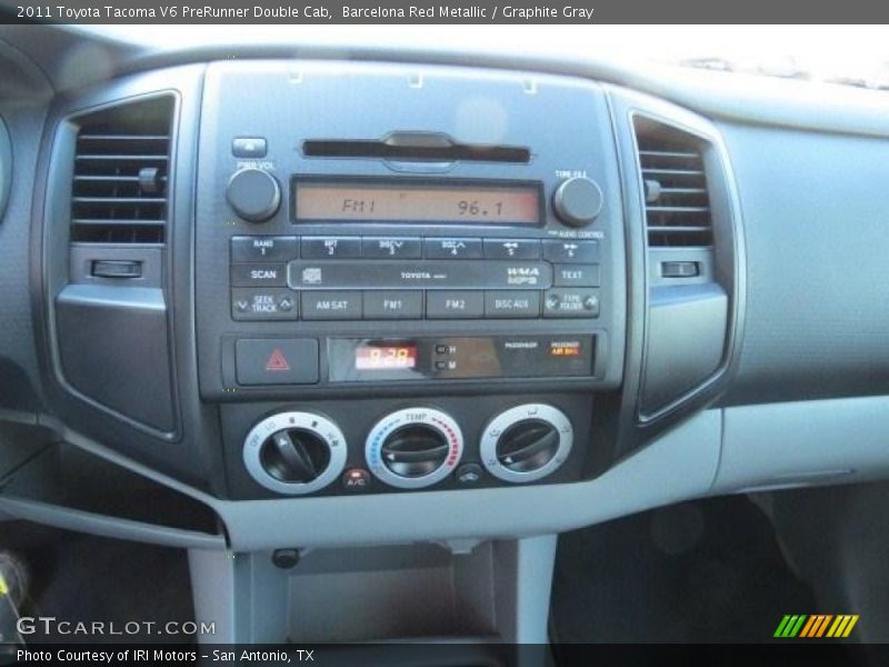 Barcelona Red Metallic / Graphite Gray 2011 Toyota Tacoma V6 PreRunner Double Cab