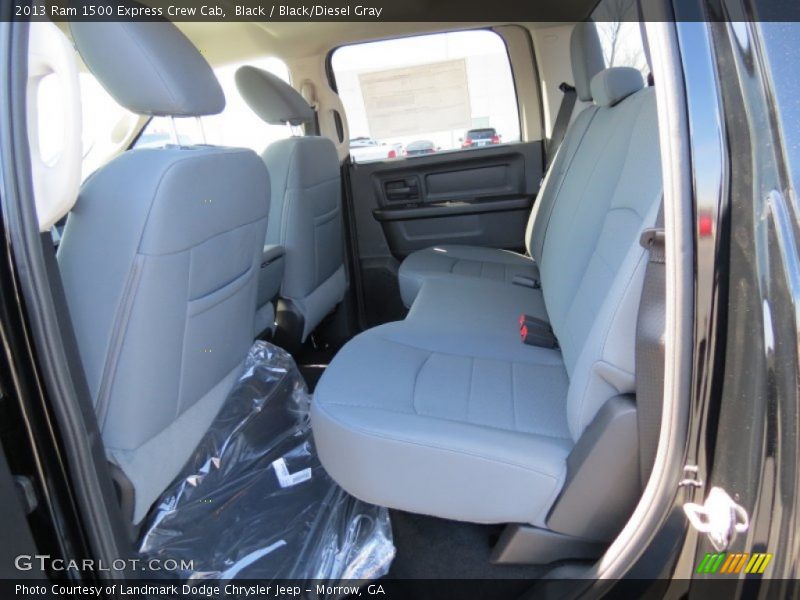 Black / Black/Diesel Gray 2013 Ram 1500 Express Crew Cab