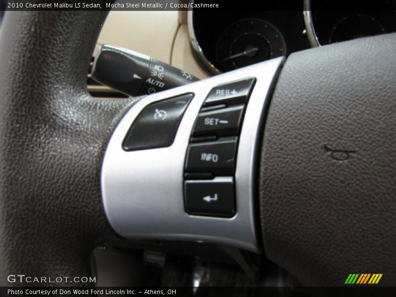 Mocha Steel Metallic / Cocoa/Cashmere 2010 Chevrolet Malibu LS Sedan