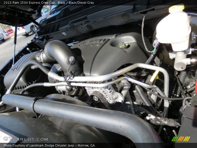 Black / Black/Diesel Gray 2013 Ram 1500 Express Crew Cab