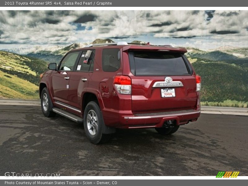 Salsa Red Pearl / Graphite 2013 Toyota 4Runner SR5 4x4