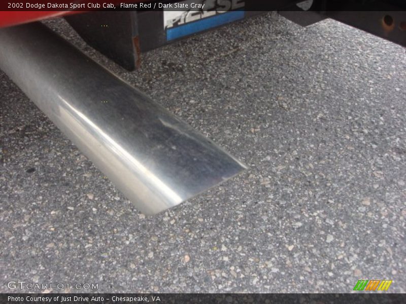 Flame Red / Dark Slate Gray 2002 Dodge Dakota Sport Club Cab