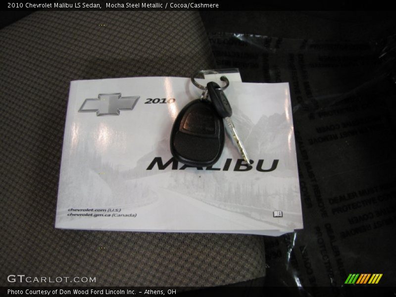 Mocha Steel Metallic / Cocoa/Cashmere 2010 Chevrolet Malibu LS Sedan