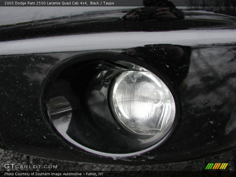 Black / Taupe 2003 Dodge Ram 2500 Laramie Quad Cab 4x4