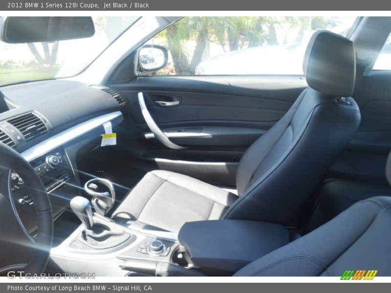 Jet Black / Black 2012 BMW 1 Series 128i Coupe