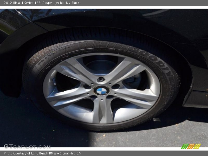 Jet Black / Black 2012 BMW 1 Series 128i Coupe