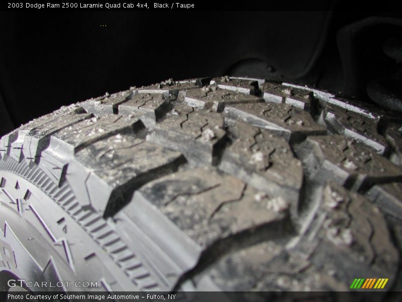 Black / Taupe 2003 Dodge Ram 2500 Laramie Quad Cab 4x4