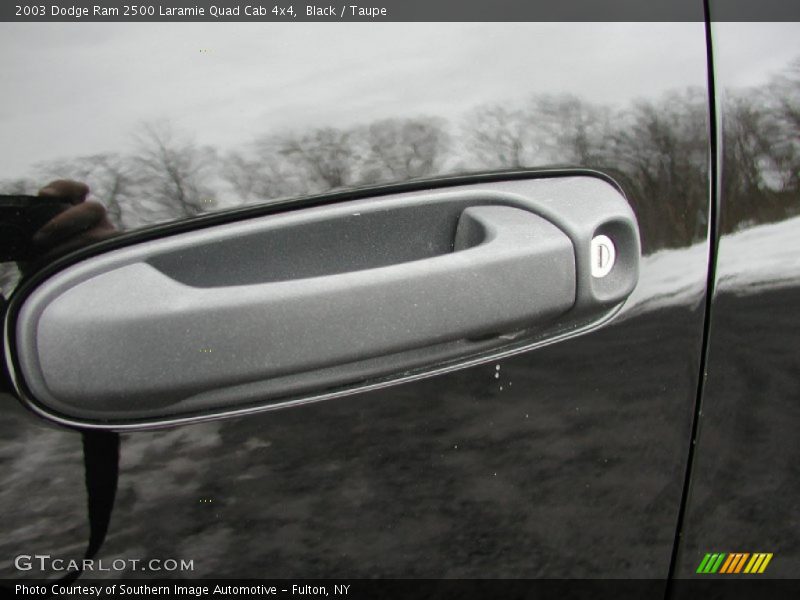 Black / Taupe 2003 Dodge Ram 2500 Laramie Quad Cab 4x4