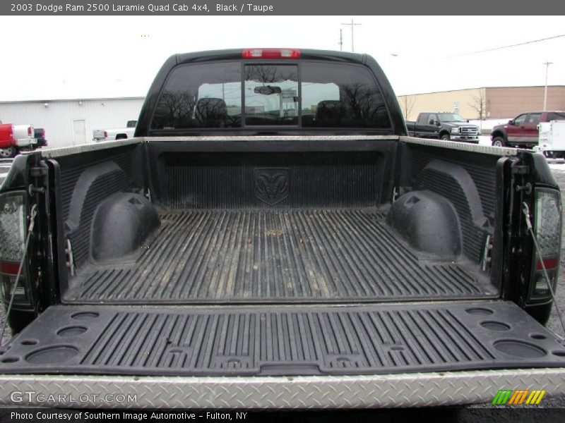 Black / Taupe 2003 Dodge Ram 2500 Laramie Quad Cab 4x4