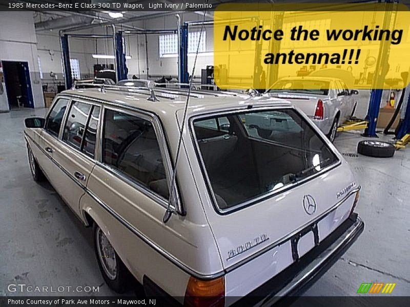 Light Ivory / Palomino 1985 Mercedes-Benz E Class 300 TD Wagon