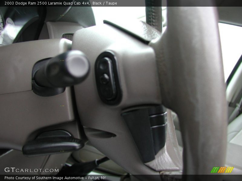 Black / Taupe 2003 Dodge Ram 2500 Laramie Quad Cab 4x4
