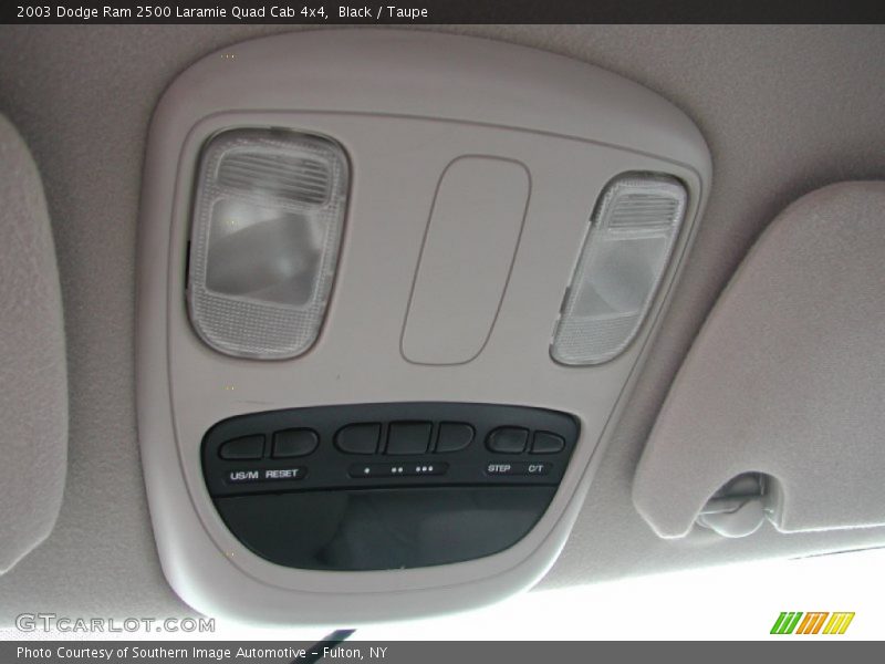 Black / Taupe 2003 Dodge Ram 2500 Laramie Quad Cab 4x4