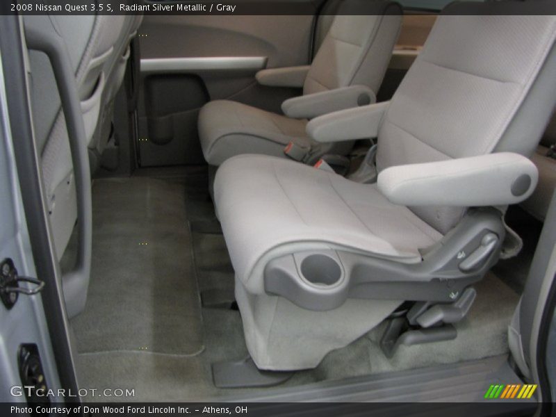 Radiant Silver Metallic / Gray 2008 Nissan Quest 3.5 S