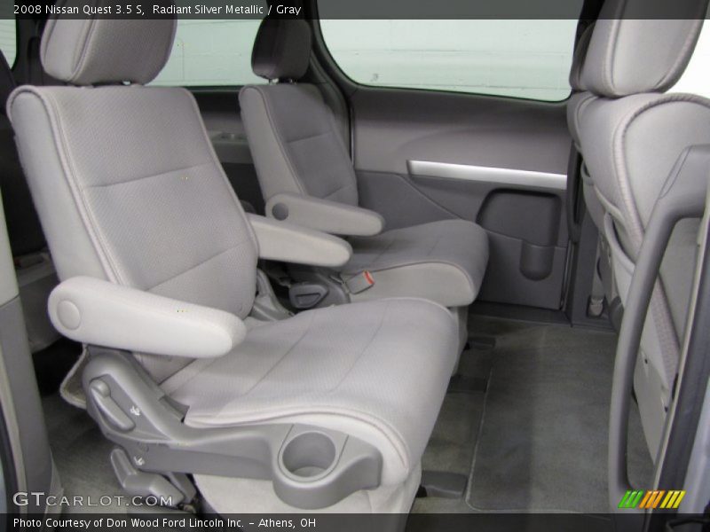 Radiant Silver Metallic / Gray 2008 Nissan Quest 3.5 S