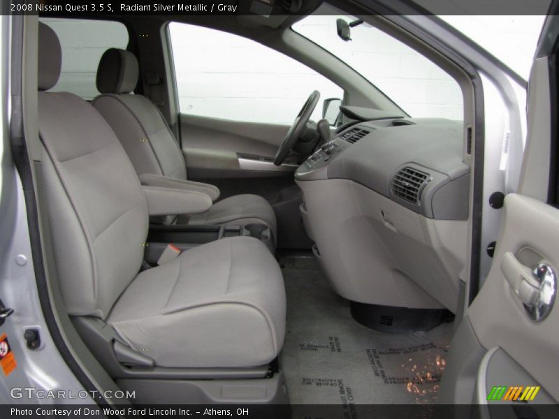 Radiant Silver Metallic / Gray 2008 Nissan Quest 3.5 S