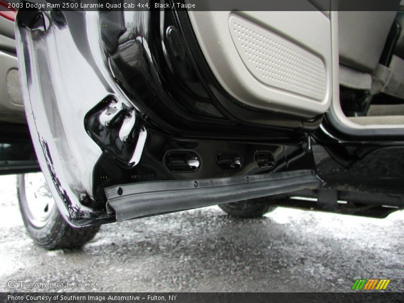 Black / Taupe 2003 Dodge Ram 2500 Laramie Quad Cab 4x4