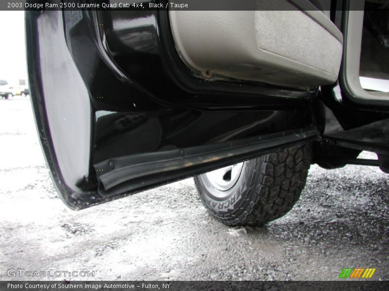 Black / Taupe 2003 Dodge Ram 2500 Laramie Quad Cab 4x4