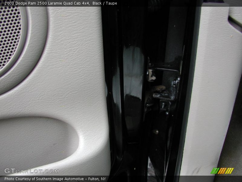 Black / Taupe 2003 Dodge Ram 2500 Laramie Quad Cab 4x4