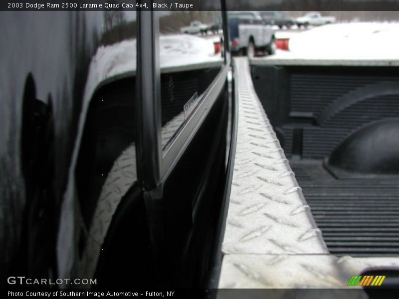 Black / Taupe 2003 Dodge Ram 2500 Laramie Quad Cab 4x4