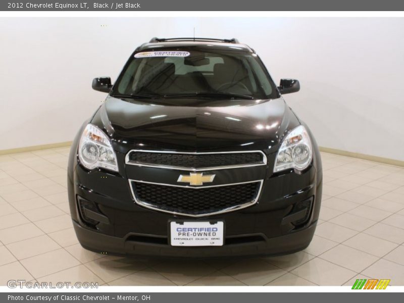 Black / Jet Black 2012 Chevrolet Equinox LT
