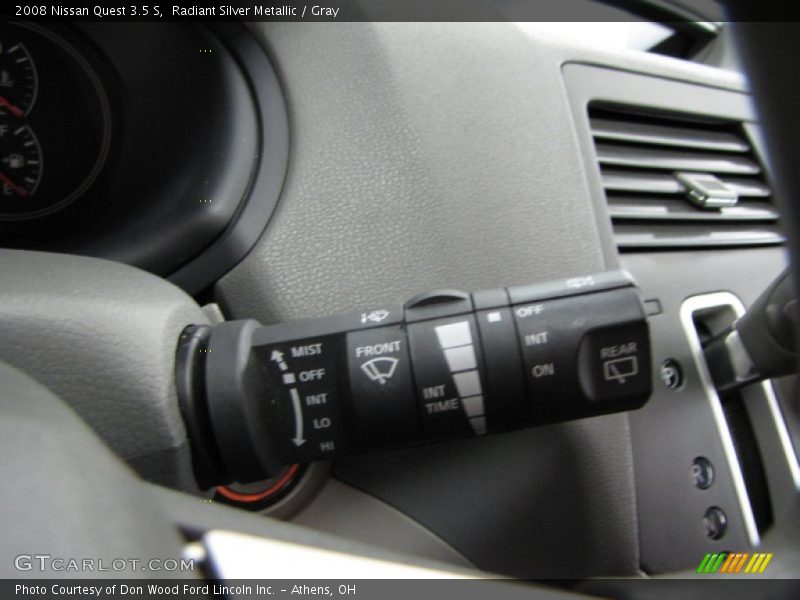 Radiant Silver Metallic / Gray 2008 Nissan Quest 3.5 S