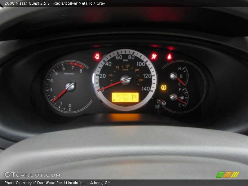 Radiant Silver Metallic / Gray 2008 Nissan Quest 3.5 S