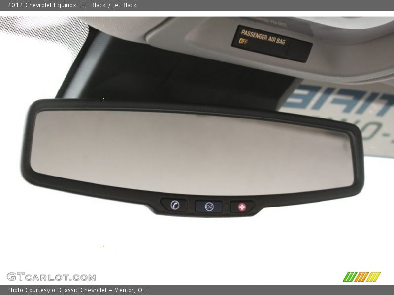 Black / Jet Black 2012 Chevrolet Equinox LT