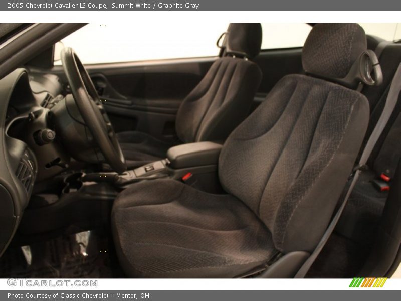 Front Seat of 2005 Cavalier LS Coupe