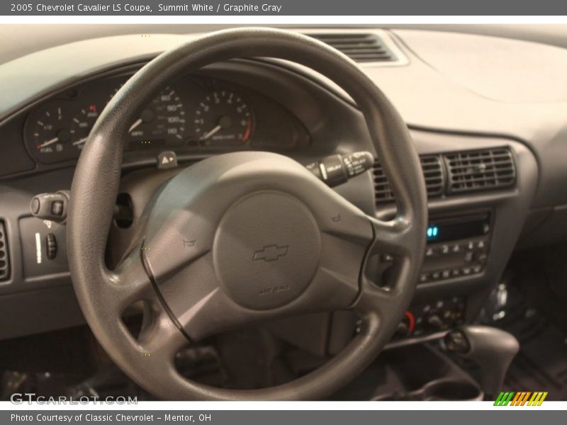  2005 Cavalier LS Coupe Steering Wheel