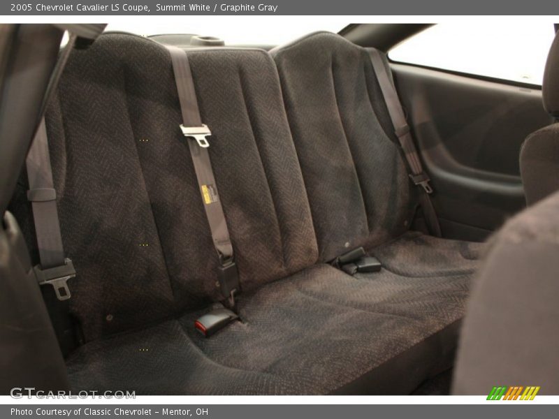 Rear Seat of 2005 Cavalier LS Coupe