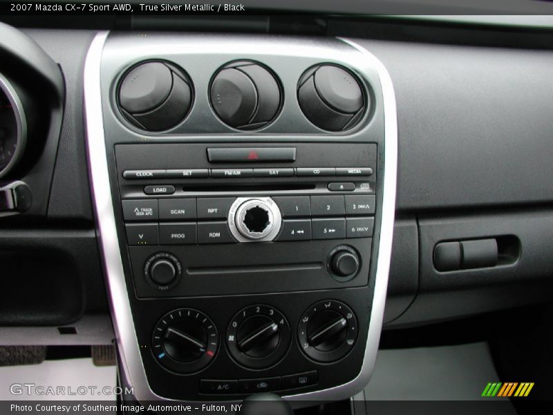 True Silver Metallic / Black 2007 Mazda CX-7 Sport AWD