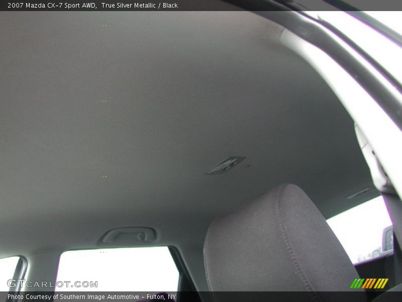 True Silver Metallic / Black 2007 Mazda CX-7 Sport AWD
