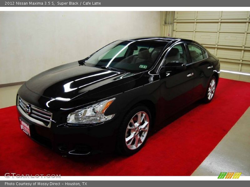 Super Black / Cafe Latte 2012 Nissan Maxima 3.5 S