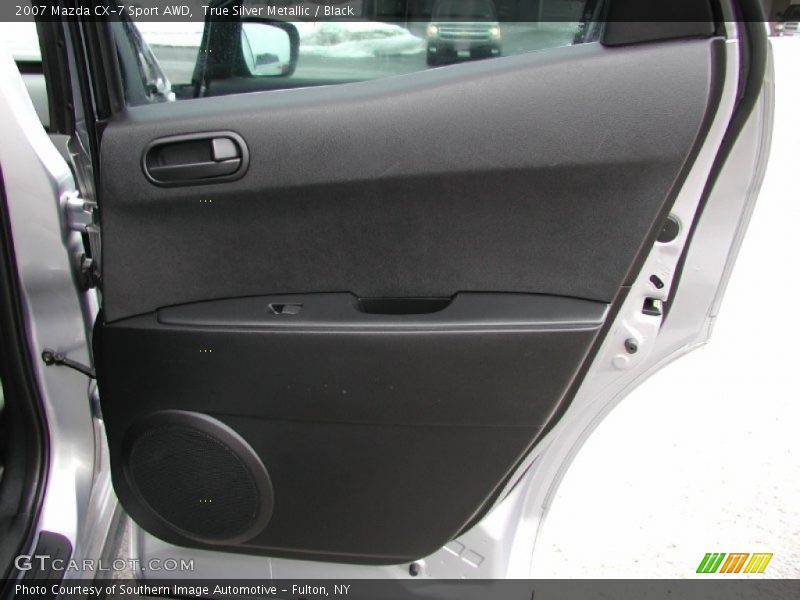 True Silver Metallic / Black 2007 Mazda CX-7 Sport AWD