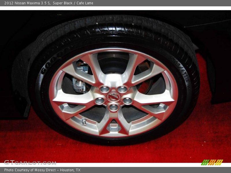 Super Black / Cafe Latte 2012 Nissan Maxima 3.5 S
