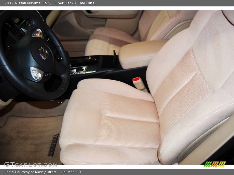 Super Black / Cafe Latte 2012 Nissan Maxima 3.5 S