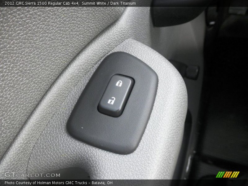 Summit White / Dark Titanium 2012 GMC Sierra 1500 Regular Cab 4x4