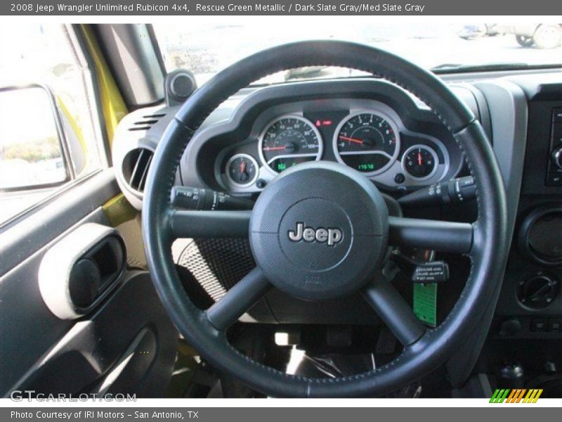  2008 Wrangler Unlimited Rubicon 4x4 Steering Wheel