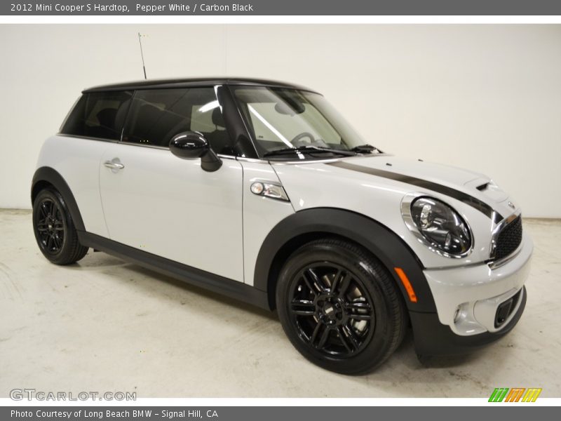 Pepper White / Carbon Black 2012 Mini Cooper S Hardtop