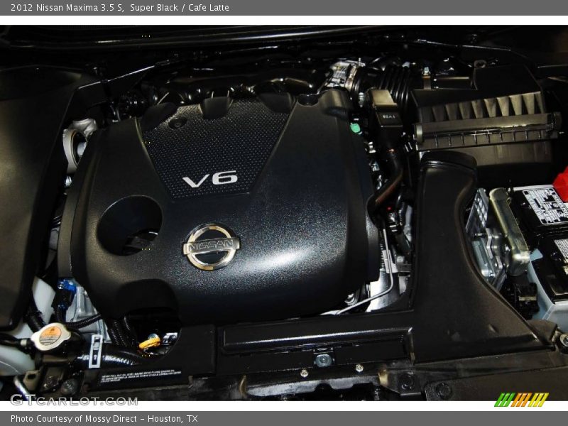Super Black / Cafe Latte 2012 Nissan Maxima 3.5 S