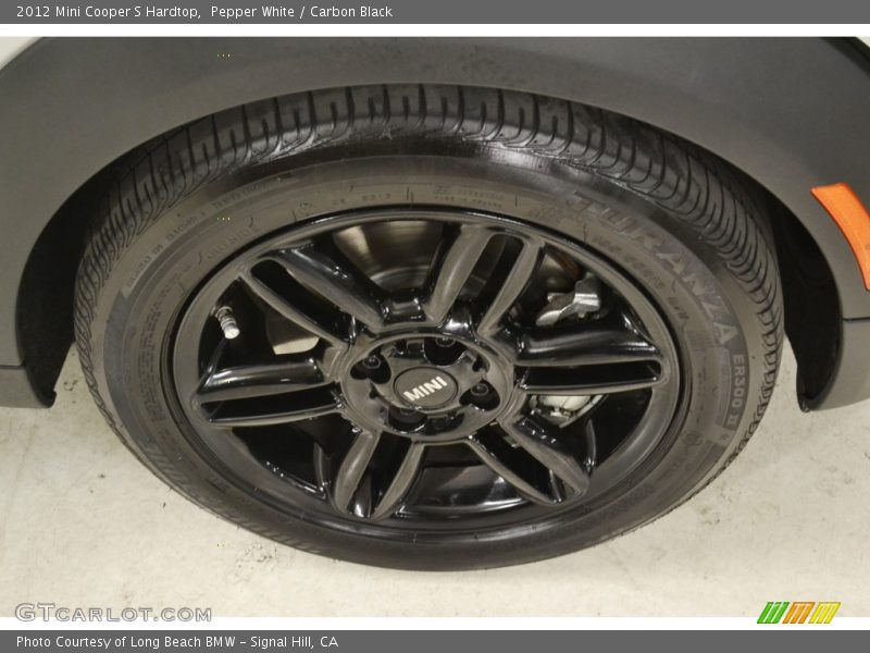 Pepper White / Carbon Black 2012 Mini Cooper S Hardtop