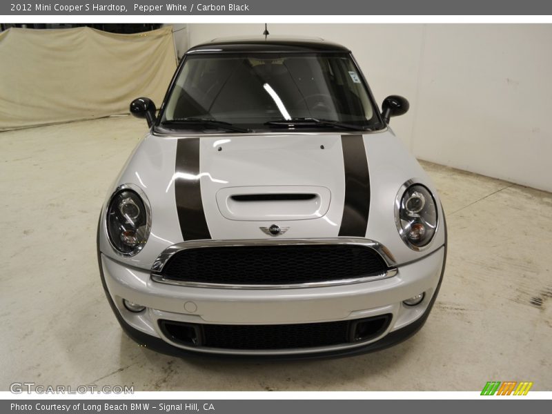 Pepper White / Carbon Black 2012 Mini Cooper S Hardtop