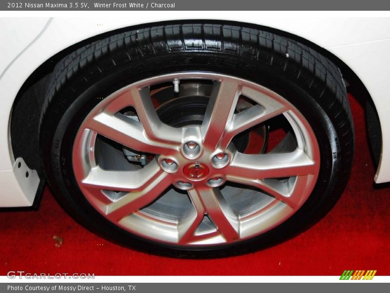 Winter Frost White / Charcoal 2012 Nissan Maxima 3.5 SV