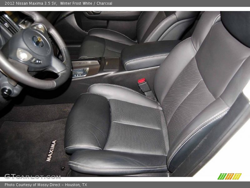Winter Frost White / Charcoal 2012 Nissan Maxima 3.5 SV