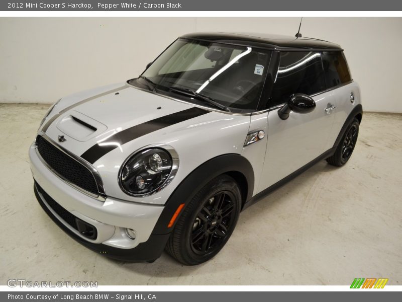 Pepper White / Carbon Black 2012 Mini Cooper S Hardtop