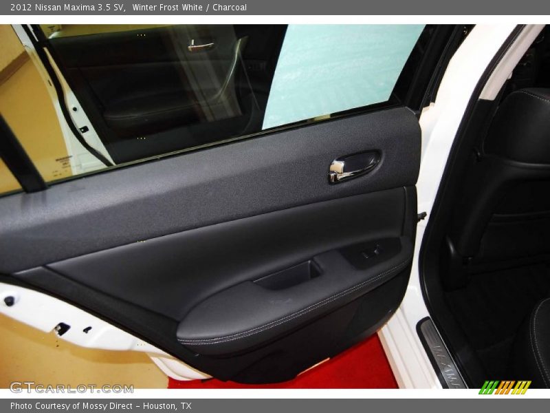 Winter Frost White / Charcoal 2012 Nissan Maxima 3.5 SV