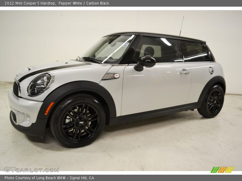 Pepper White / Carbon Black 2012 Mini Cooper S Hardtop